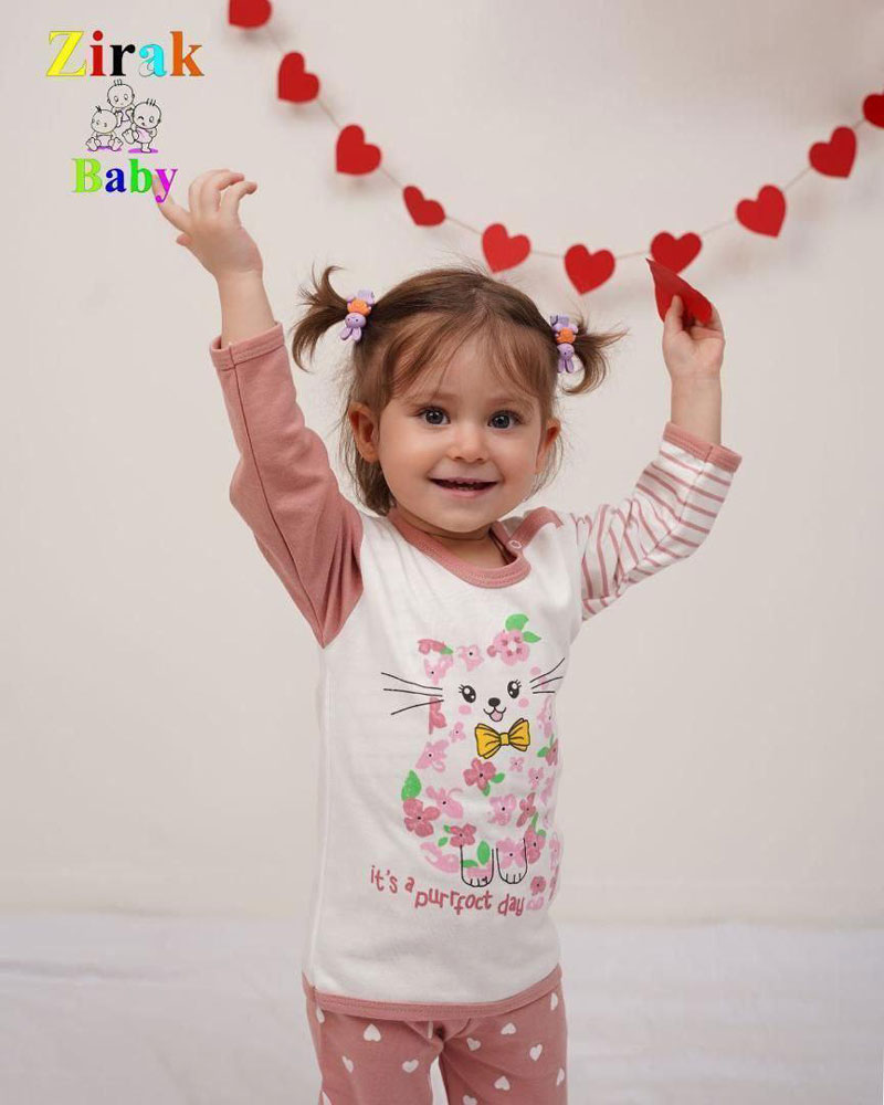 بلوز آستین بلند گربه زیرک