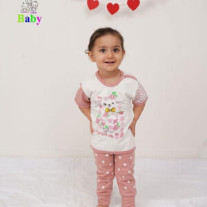 بلوز آستین کوتاه گربه زیرک