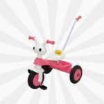 سه چرخه مورچه ارابه صورتی